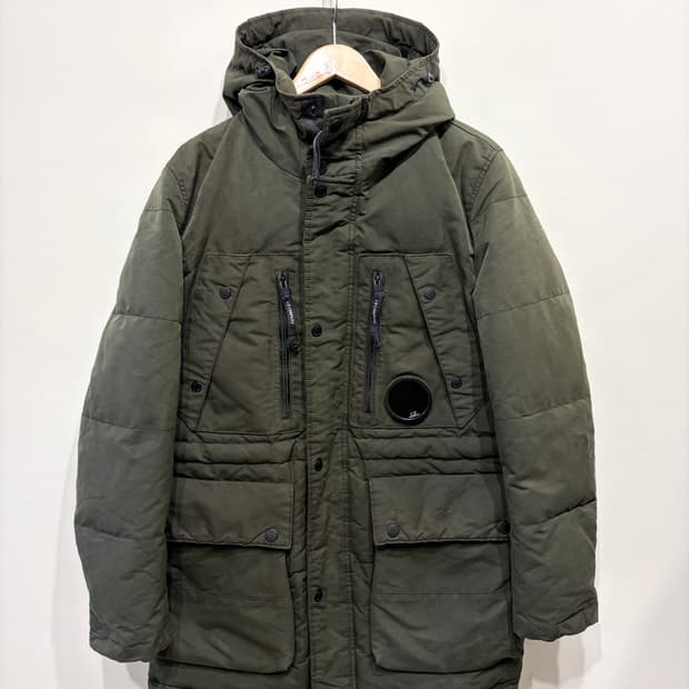 C.P. 컴퍼니 다비드 렌즈 덕 다운 패딩 자켓