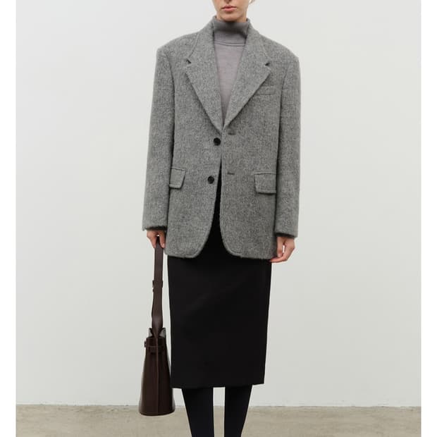 24FW 던스트 ALPACA BLAZER COAT 코트