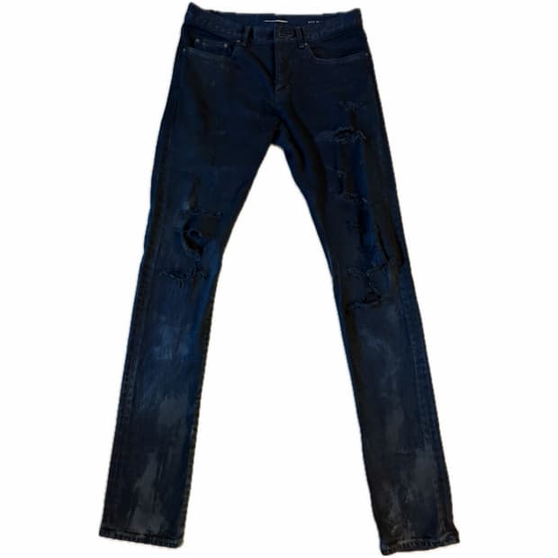 SAINT LAURENT 15SS Oil Washed Denim 29