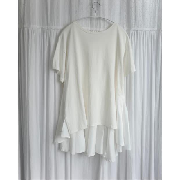 Lunacion pleats tee