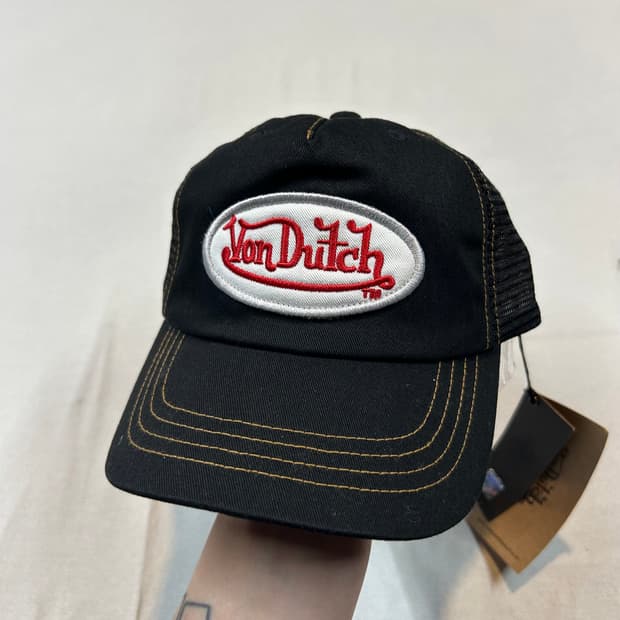 Von Dutch 본더치 트러커캡 메쉬캡 모자 택붙은 미사용품