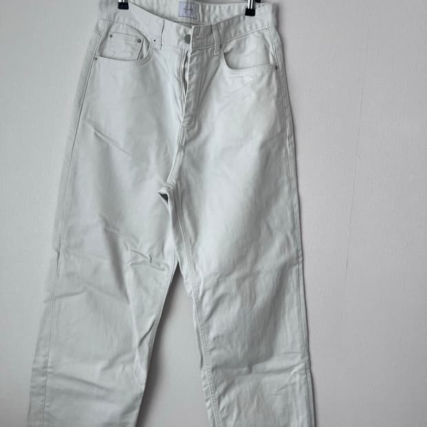 유스 화이트 바지youth