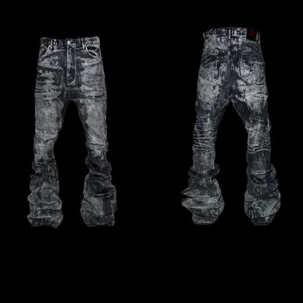 에모스탠스클럽 펜타그램 플레어진