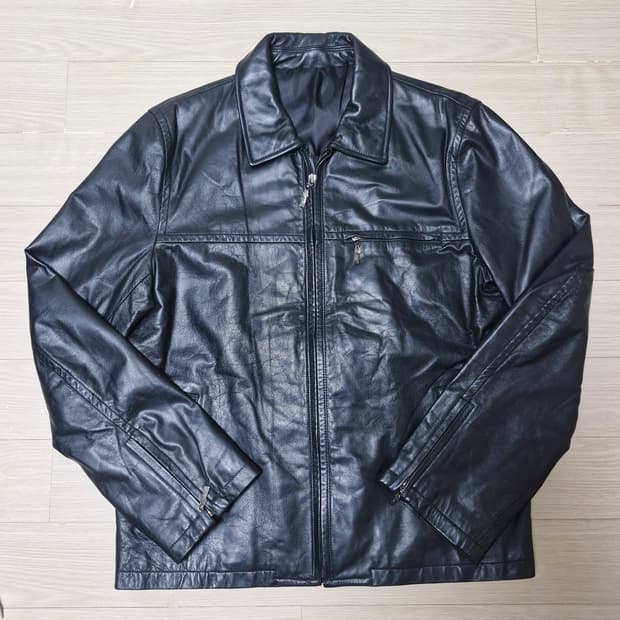 [L] 90s 바나나리퍼블릭 양가죽 싱글라이더 자켓