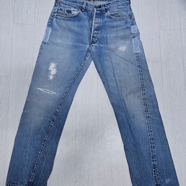 80s levis 501 redline - 셀비지 데님