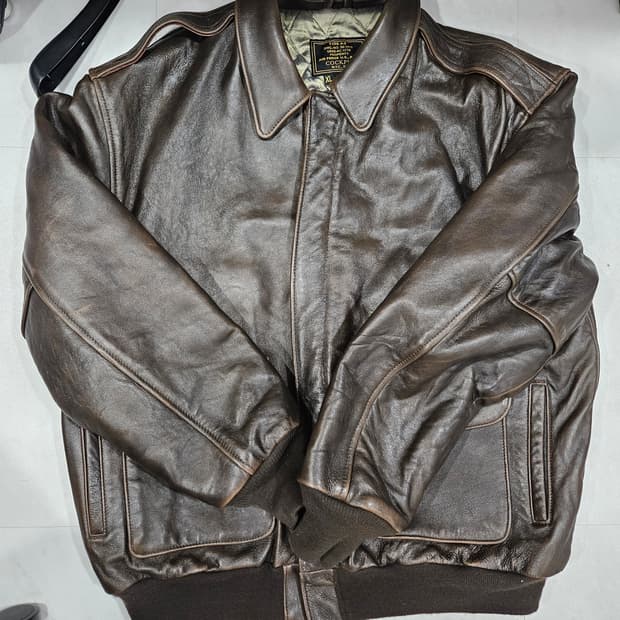 콕핏 USA A-2 XL 브라운