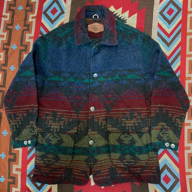 Woolrich navajo coat