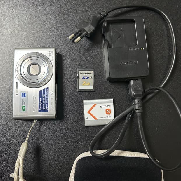 소니 사이버샷 DSC-W320 디지털 카메라 민트급