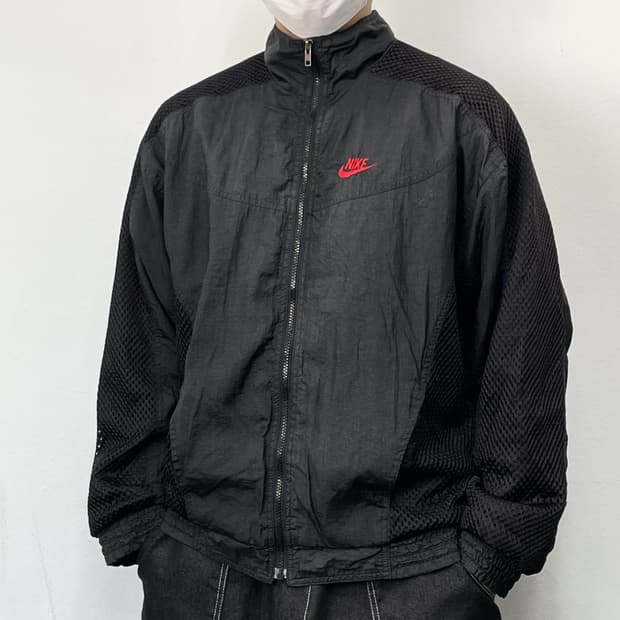 나이키 x 조던 90s 올드스쿨 나일론 매쉬 바람막이 