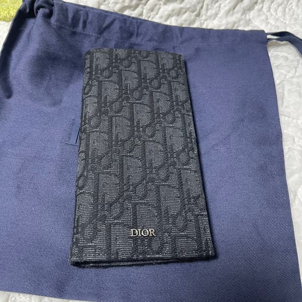 디올 오블리크 장지갑