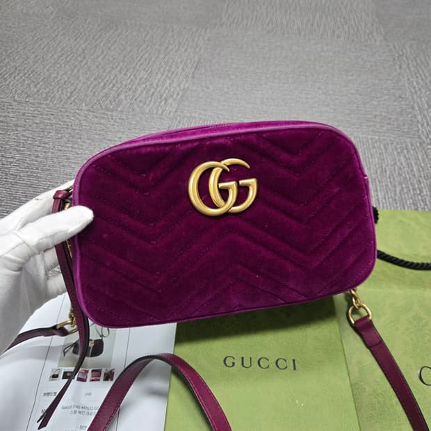 [특가][정품] 구찌 마몬트 GG 크로스백