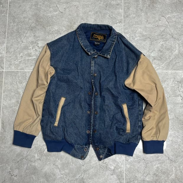 Cobra 데님 블루종