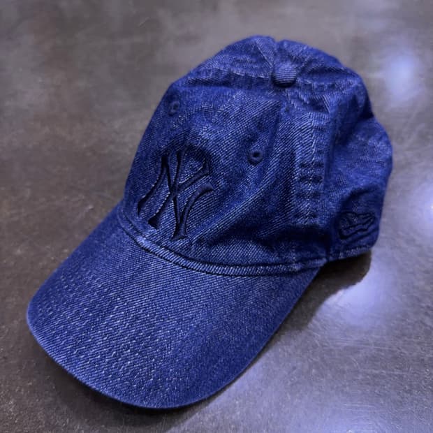 뉴에라 MLB 뉴욕 양키스 NY 데님 볼캡 유스 야구모자