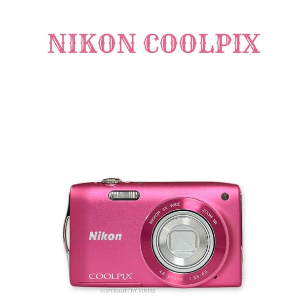 |소프트포커스💗| 니콘 쿨픽스 s3300 빈티지 디지털 카메라