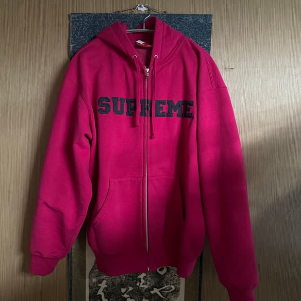 25FW Supreme Collegiate Applique Hoode