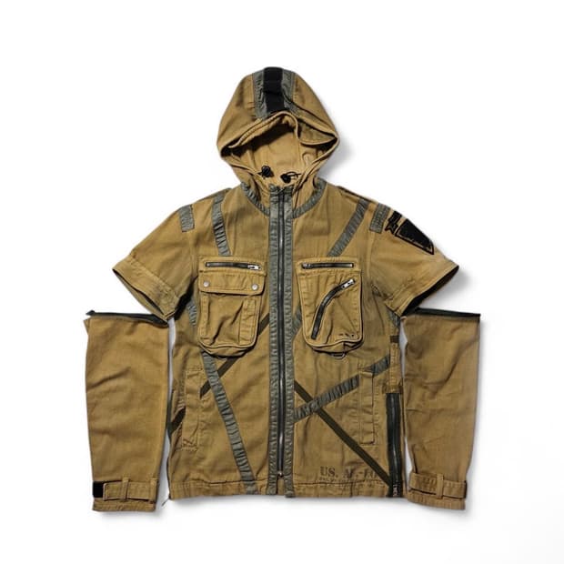 아비렉스 플라이트 후디드 자켓