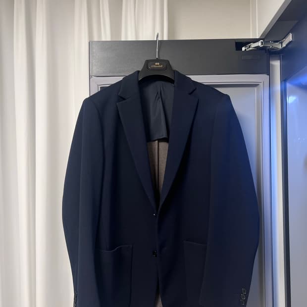 띠어리 수트 셋업 정장 다크네이비
