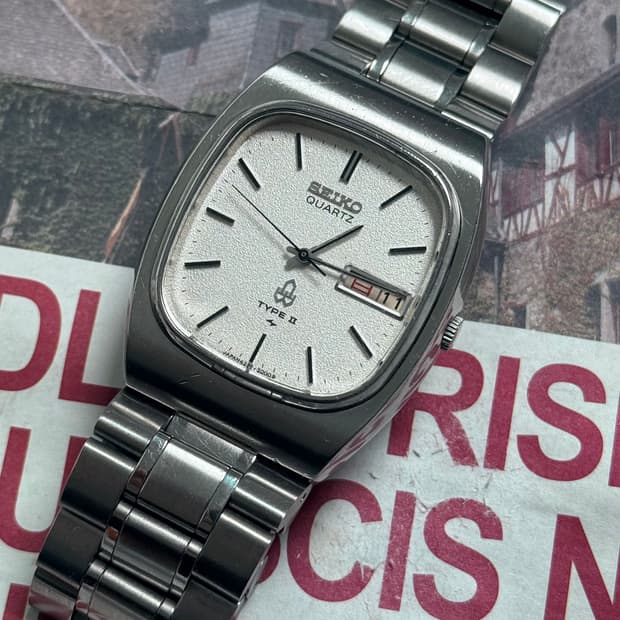 세이코 Seiko 쿼츠 스퀘어 타입2