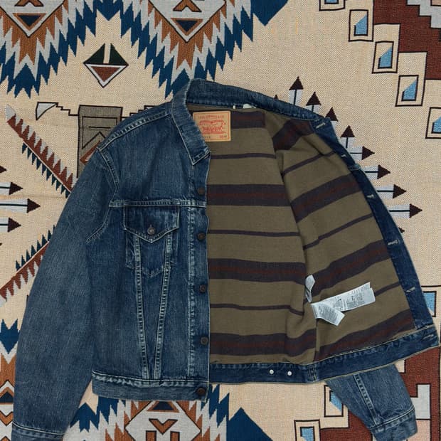 리바이스 LVC Lot 559 데님 자켓 블랭킷 40