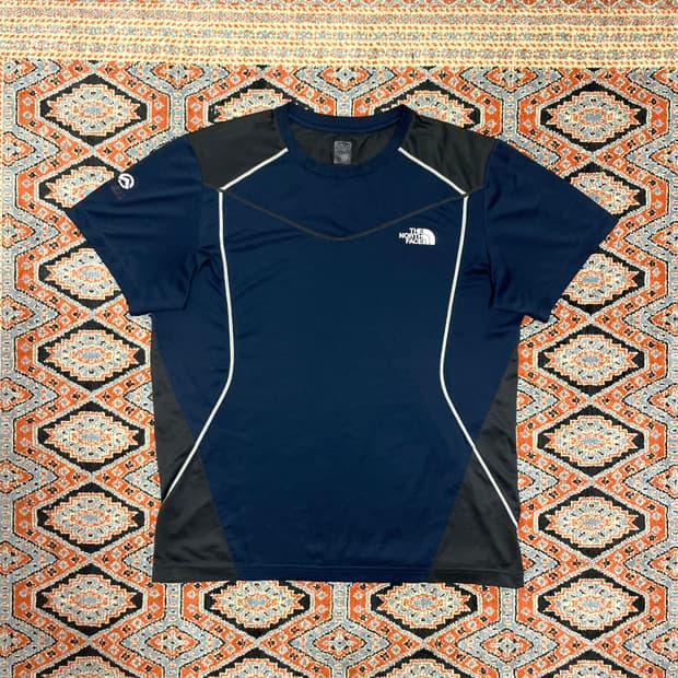 노스페이스 서밋 네이비 기능성 반팔티셔츠 남성L