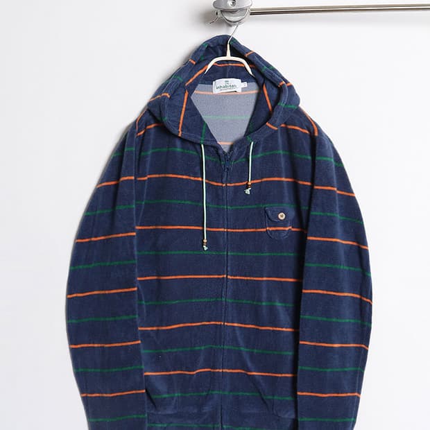 inhabitant Terry Zip Hoodie