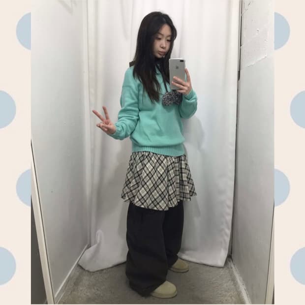 민트 소녀 코디 세트 🤍