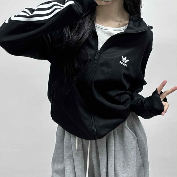 아디다스 신형 파이어버드 라이즈 원빈 트랙탑 희귀져지(XL)