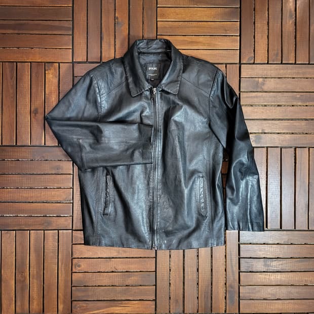 MARZO 레더 자켓 (100)