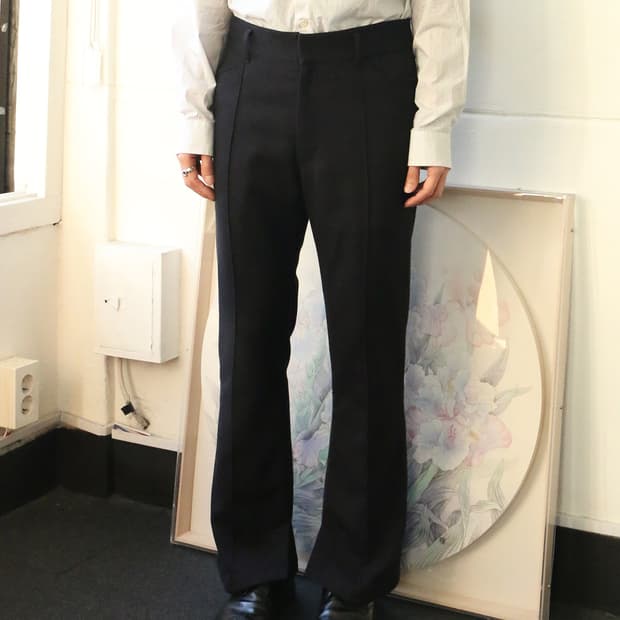 Bed J.W. Ford 세미 플레어 트라우저 