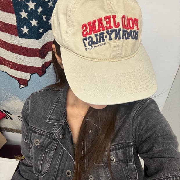 폴로 진스 빈티지캡