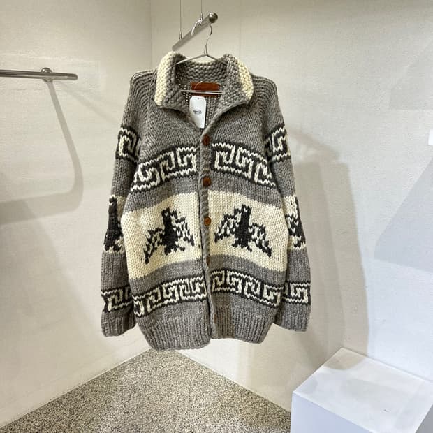 코위찬 썬더버드 니트가디건