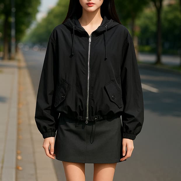 L.A.B 스튜디오 바람막이 스트링_FREE