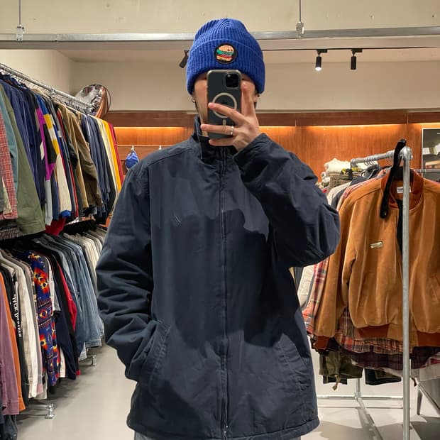 노티카 리버시블 플리스 자켓  