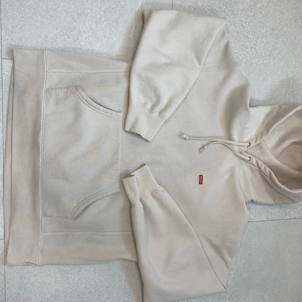 슈프림 스몰 박스로고 후디 22FW