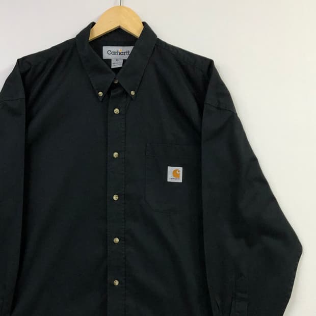 Xxl 칼하트 블랙 워크 셔츠