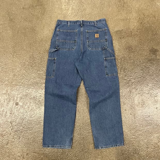 Carhartt 데님 카펜터 팬츠 (34“)