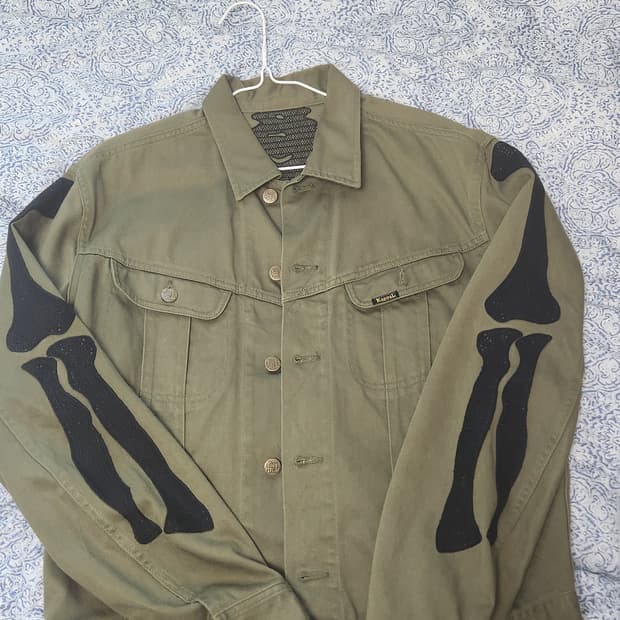 캐피탈 본 멕시칸 트러커 자켓 카키