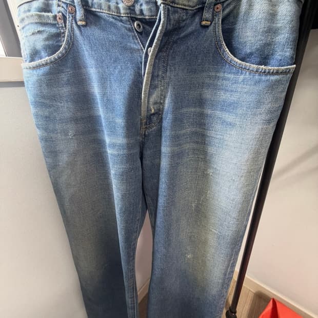 마인데님 w.straight 33size