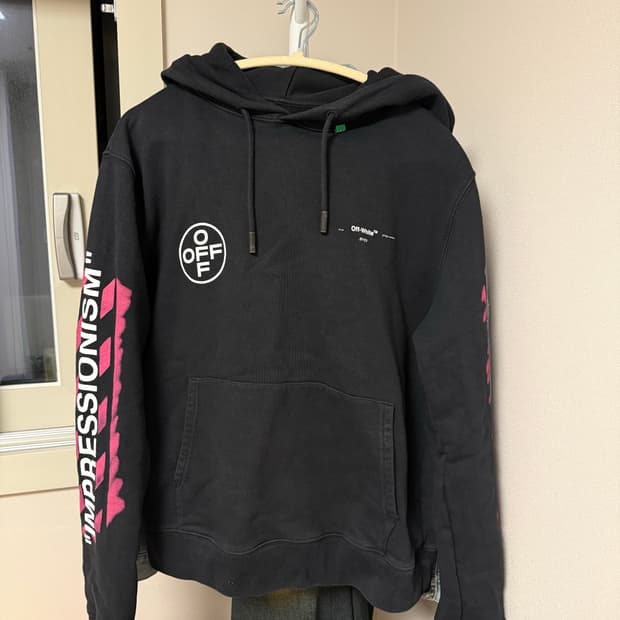 오프화이트 후드티 M 100~103