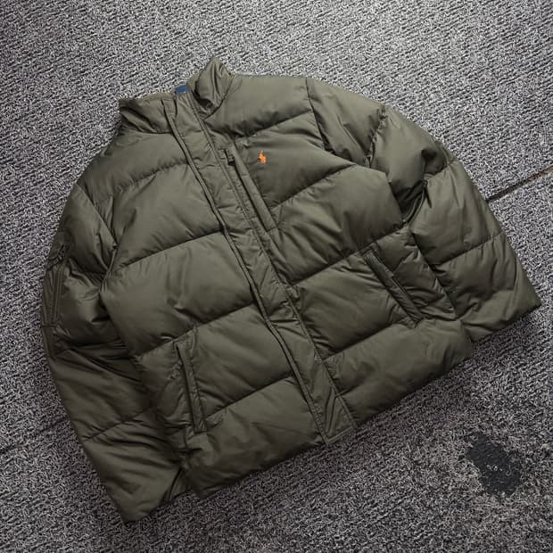 폴로 랄프로렌 포니로고 포켓 다운 푸퍼 점퍼 3012