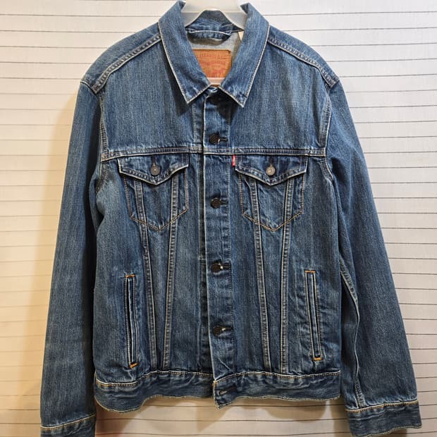 리바이스 데님 트러커 자켓 청자켓