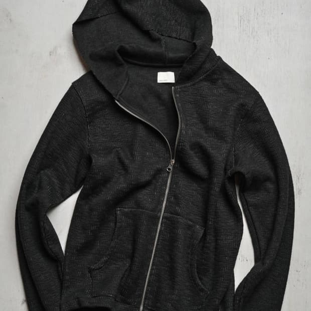 모노프리베 텍스쳐 후드집업