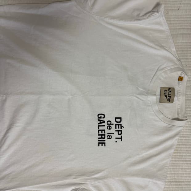 갤러리 디파트먼트 프렌치 로고 티셔츠 (XL)