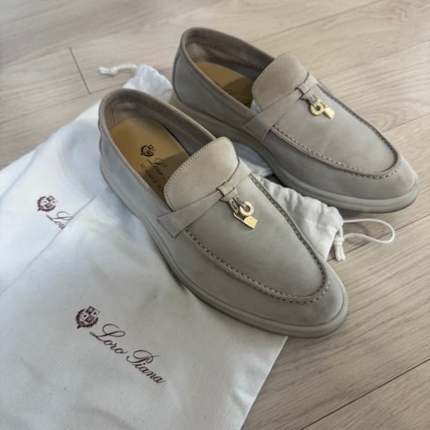 로로피아나 썸머워크 로퍼 35.5