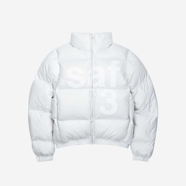 사파리스팟 패딩 1/2 화이트 2사이즈