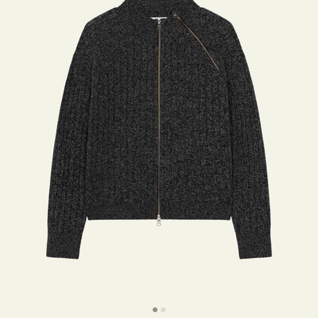 웨이비니스 니트집업 2사이즈