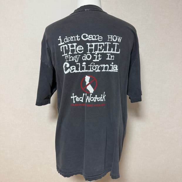 Ted Wotcik 빈티지 그래픽 티셔츠 