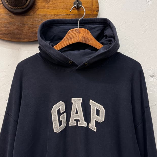 XL) Old GAP Arch Logo Heavyweight Hoodie