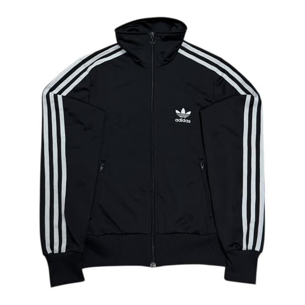 아디다스 빈티지 빅로고 파이어버드 트랙탑 져지 자켓 블랙 XS