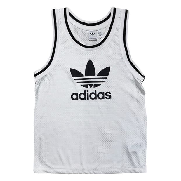 ADIDAS 오리지널스 탱크탑 화이트 S